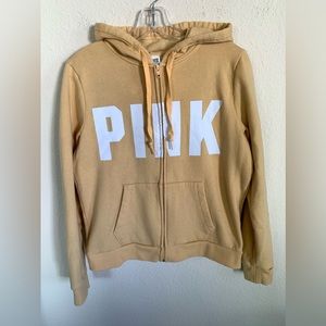 Victoria’s Secret PINK Logo Full Zip Long Sleeve Hoodie